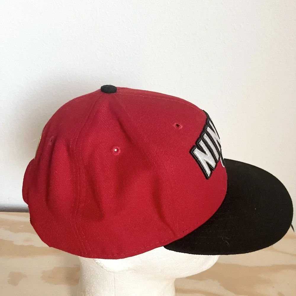 San Francisco 49ers Hat Cap Snap Back Mens One Size‎ Red NFL Football New Era